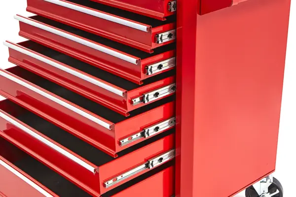 HBM Werkzeugwagen mit 7 Schubladen, 66 cm, rot – Bild 5