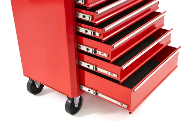 HBM Werkzeugwagen mit 7 Schubladen, 66 cm, rot – Bild 7