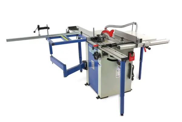 HBM 1600 Profi Formatkreissäge, Tischkreissäge mit Rollentisch – Bild 5