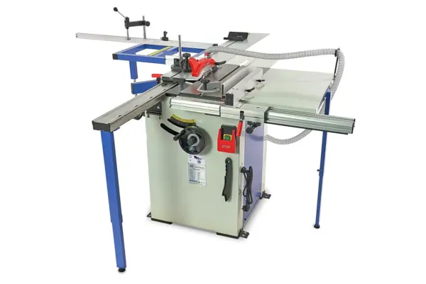 HBM 1600 Profi Formatkreissäge, Tischkreissäge mit Rollentisch – Bild 8