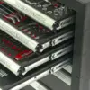 HBM gefüllter Werkstattwagen 154-teilig, schwarz – Bild 4