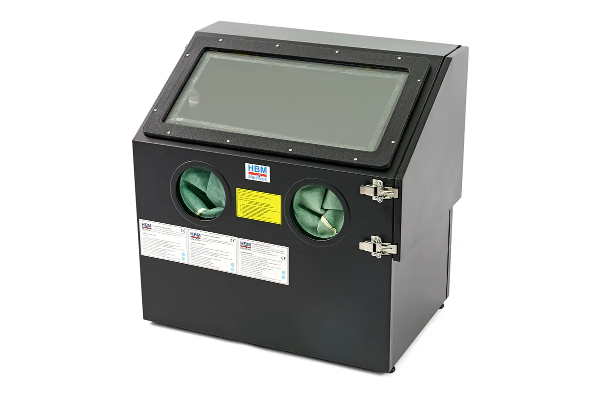 HBM SBC 110-Strahlkabine - SCHWARZ