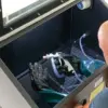 HBM SBC 190 Strahlkabine, Frontlader mit Gasdruckfedern – Bild 6