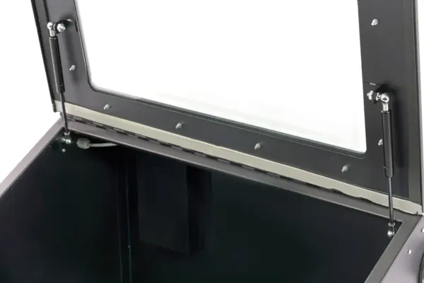 HBM SBC 190 Strahlkabine, Frontlader mit Gasdruckfedern – Bild 7