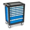 HBM gefüllter Werkstattwagen 196-teilig, blau – Bild 21