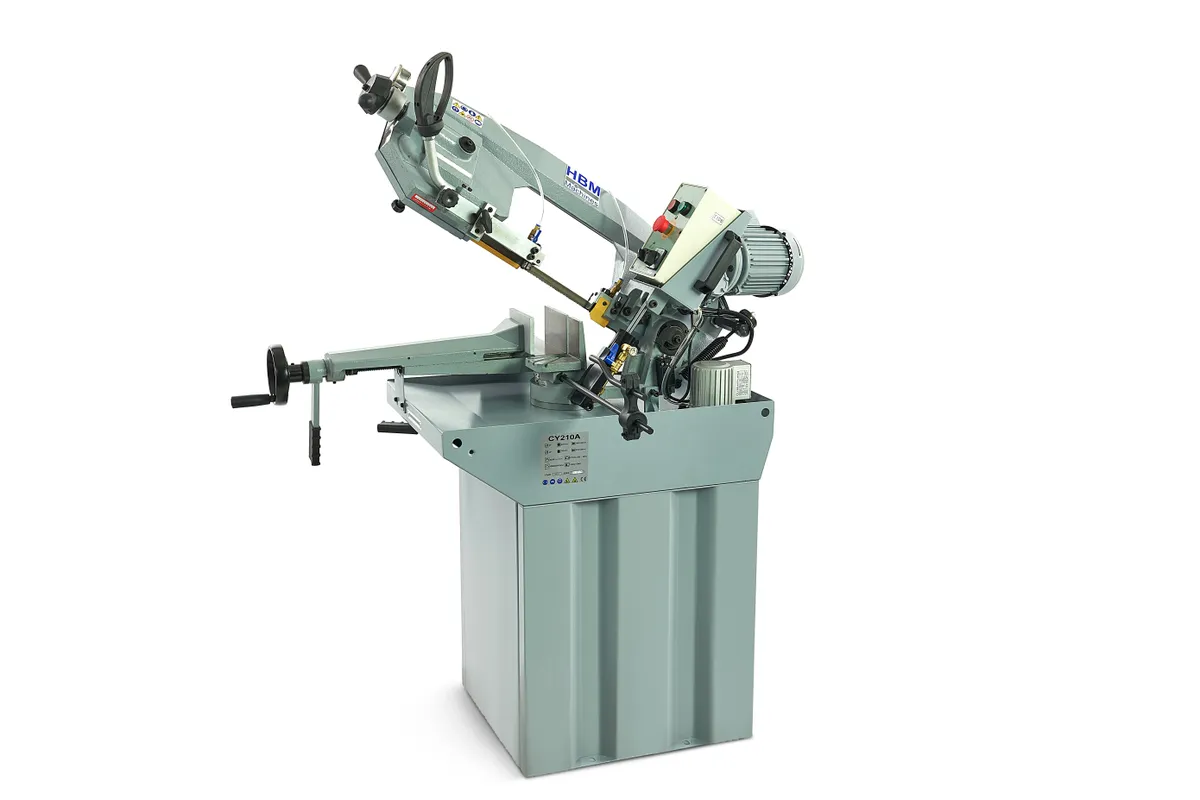 HBM 210 Profi-Metallbandsäge - 400 Volt 2-Gang