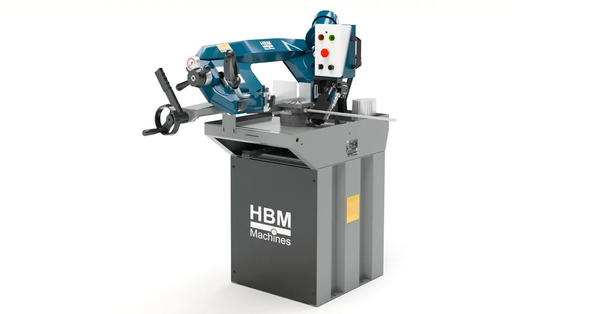 HBM 210 Profi Metallbandsäge mit variabler Geschwindigkeit - 230 Volt