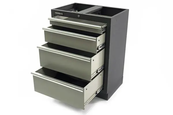 HBM 4-Schubladen-Profi-Werkzeugschrank für Werkstattausrüstung – Bild 2