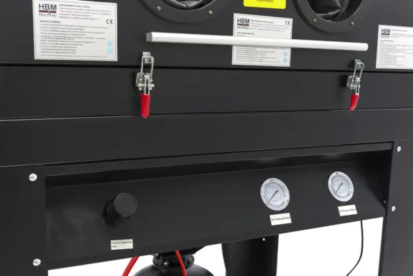 HBM SBC 990 Hochdruck-Sandstrahlkabine mit 2 Absaugern – Bild 6 HBM SBC 990 Hochdruck-Sandstrahlkabine mit 2 Absaugern – Bild 6