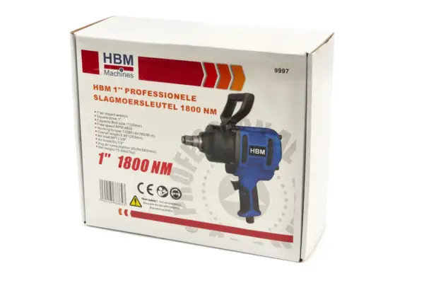 HBM 1“ Profi-Schlagschrauber 1800 NM – Bild 9