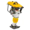 HBM Professional 6.5 HP Vibrationsplattenstempel inklusive Radsatz und Motorabdeckung