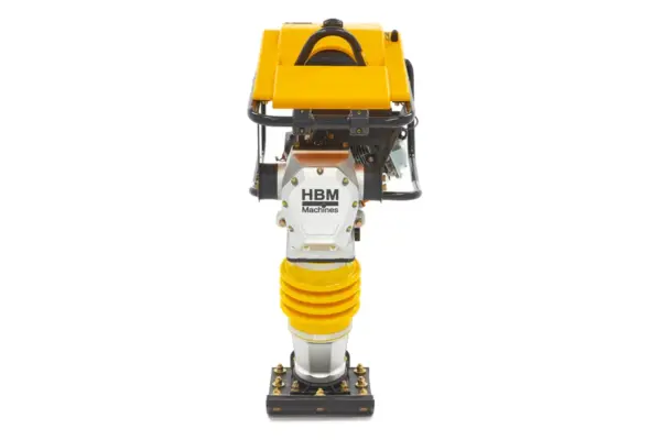 HBM Professional 6.5 HP Vibrationsplattenstempel inklusive Radsatz und Motorabdeckung – Bild 3