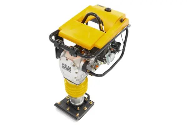 HBM Professional 6.5 HP Vibrationsplattenstempel inklusive Radsatz und Motorabdeckung – Bild 6