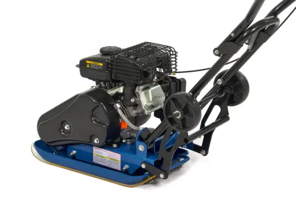 HBM Rüttelplatte 2,8 PS, 78,5 cc, 8200 N inklusive Rad-Set und Pflasterschutzplatte – Bild 5