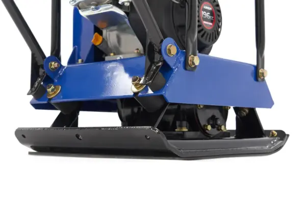HBM Professional 6,5 HP Rüttelplatte inklusive Radsatz und Gehwegschutzplatte 15000N – Bild 6