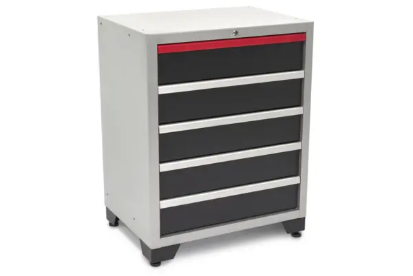 HBM 5 Schubladen Deluxe Profi-Werkzeugschrank für Werkstattausrüstung – Bild 3