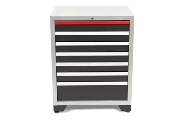HBM 7 Schubladen Deluxe Profi-Werkzeugschrank für Werkstattausrüstung – Bild 2
