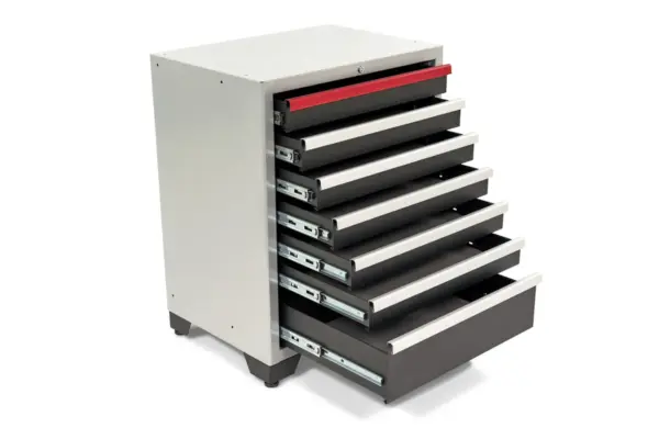 HBM 7 Schubladen Deluxe Profi-Werkzeugschrank für Werkstattausrüstung – Bild 4
