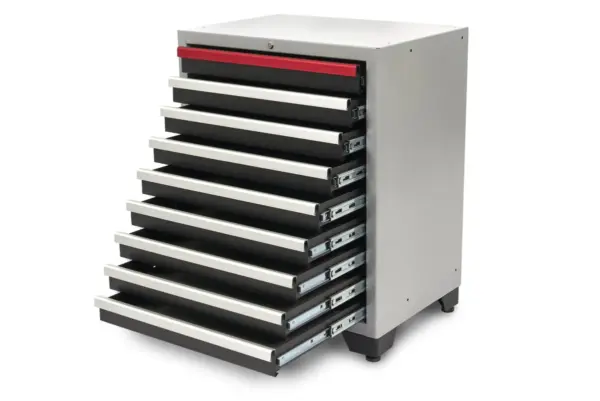 HBM 9 Schubladen Deluxe Profi-Werkzeugschrank für Werkstattausrüstung – Bild 5