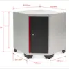 HBM Deluxe Eckregal mit Tür für Werkstattausrüstung – Bild 13