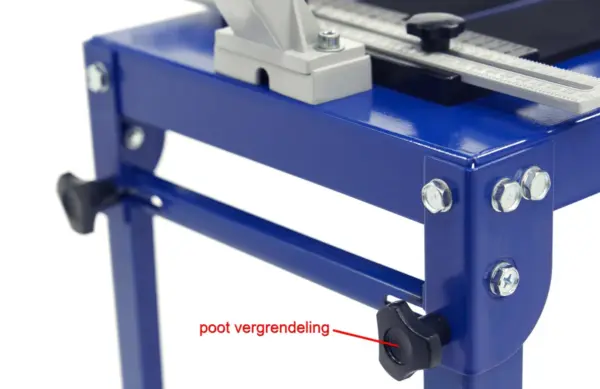 HBM 600 mm. Professioneller Hochleistungs-Fliesenschneider inklusive Ständer und 2 Schneidrädchen – Bild 11