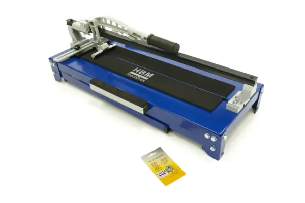 HBM 600 mm. Professioneller Hochleistungs-Fliesenschneider inklusive Ständer und 2 Schneidrädchen – Bild 19