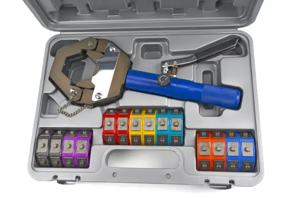 HBM Professionelle Hydraulik-Crimpzange, Zange für hydraulische Schläuche – Bild 2