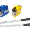 HBM 2er Set Streck- und Stauchmaschinen mit 63 mm extra tiefer Entladung – Bild 2
