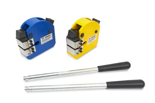 HBM 2er Set Streck- und Stauchmaschinen mit 63 mm extra tiefer Entladung – Bild 2