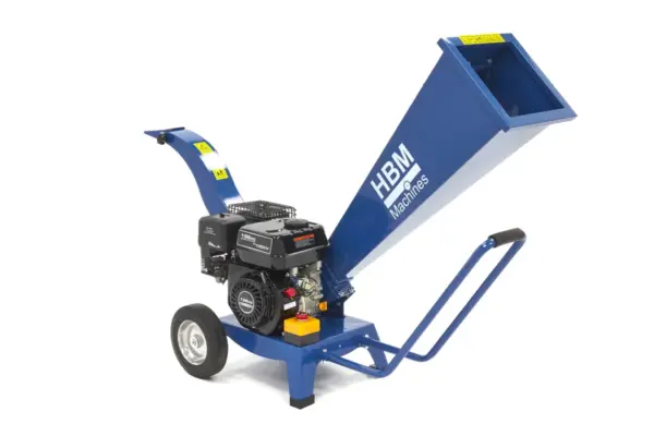 HBM Benzin Häcksler - Holzschredder 4-Takt 6,5 PS - 196 cm³