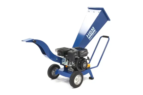 HBM Benzin Häcksler - Holzschredder 4-Takt 6,5 PS - 196 cm³ – Bild 4