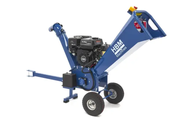 HBM benzin häcksler - holzschredder 4-Takt 7 PS - 212 cm³
