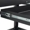 HBM Werkbank 115 cm mit großer Schublade, Schrankwand und Rückwand, schwarz – Bild 13