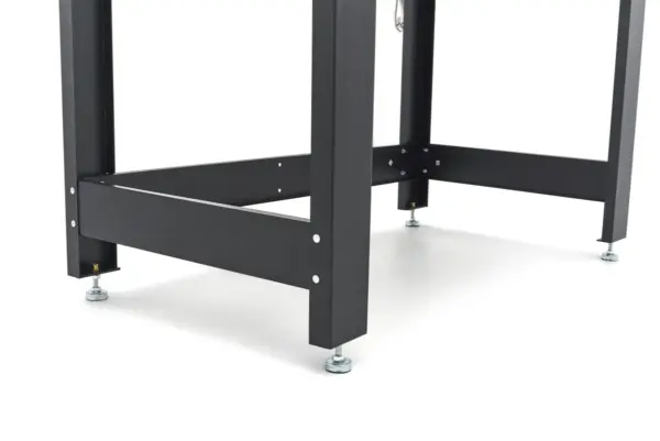 HBM Werkbank 115 cm mit großer Schublade, Schrankwand und Rückwand, schwarz – Bild 14
