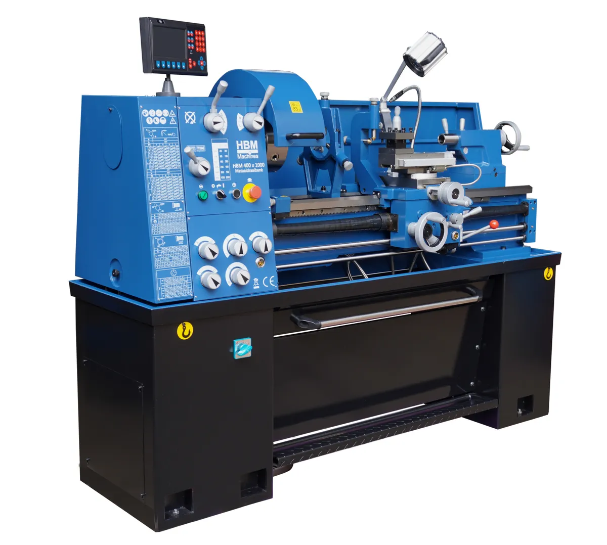 HBM Metalldrehbank 400 x 1000 DRO 400 Volt
