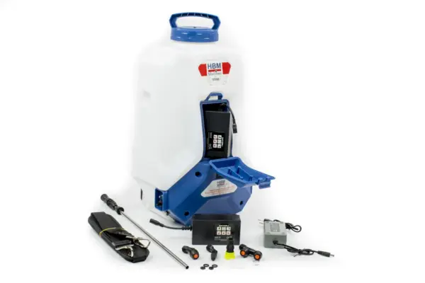 HBM 20 Liter Akku-Drucksprühgerät 12-V / 8Ah inklusive 2 Akkus – Bild 4