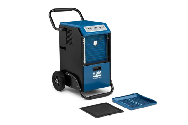 HBM professionelle Bautrockner, Luftentfeuchter, Feuchtigkeitsabsorber 50 Liter, 650 Watt – Bild 5