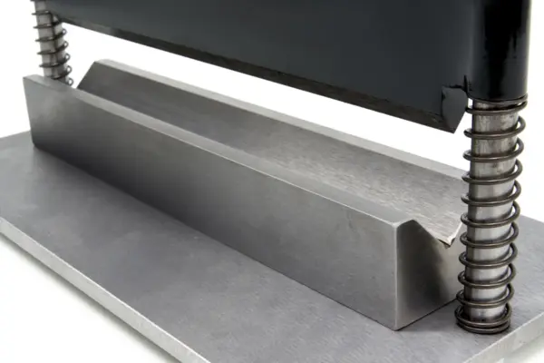 HBM Abkantaufsatz für Werkstattpressen 305 x 5 mm. – Bild 3