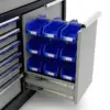 HBM professioneller Werkzeugschrank 136 cm mit 9 Schubladen, Werkbank für Werkstattausrüstung – Bild 16