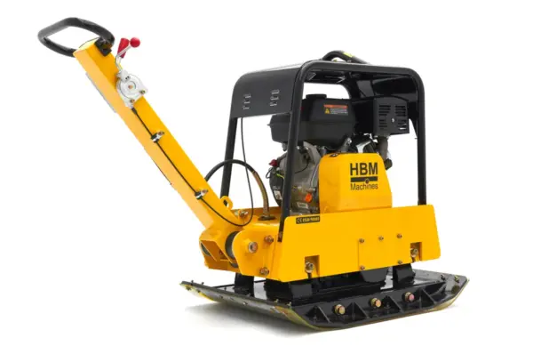 HBM Professional 13 HP - 38KN Reversible Vibrationsplatte 820 x 650 mm inkl. Räder und Pflasterbesc