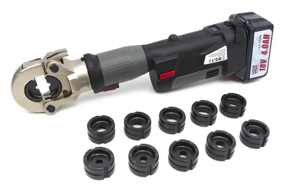 HBM Hydraulik-Kabelcrimpzangen-Set 16–300 mm² – 60 kN Akku-betrieben – Bild 5