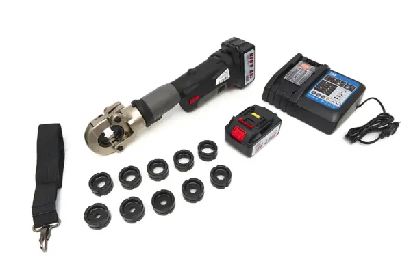 HBM Hydraulik-Kabelcrimpzangen-Set 16–300 mm² – 60 kN Akku-betrieben – Bild 6