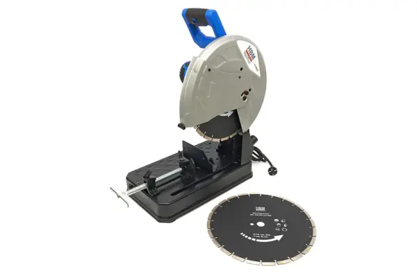 HBM 350 mm Steinsägemaschine – 2.300 W, inklusive 2 Diamantsägeblätter