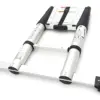 HBM Professional Teleskopleiter - Aluminium - Max. Arbeitshöhe 3,80 m HBM Professional Teleskopleiter - Aluminium - Max. Arbeitshöhe 3,80 m