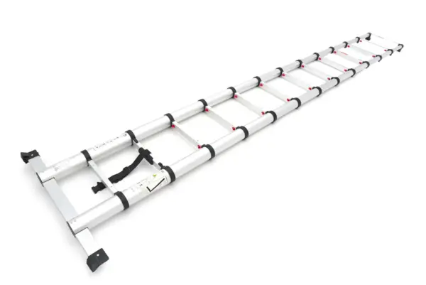 HBM Professional Teleskopleiter - Aluminium - Max. Arbeitshöhe 3,80 m – Bild 4 HBM Professional Teleskopleiter - Aluminium - Max. Arbeitshöhe 3,80 m – Bild 4