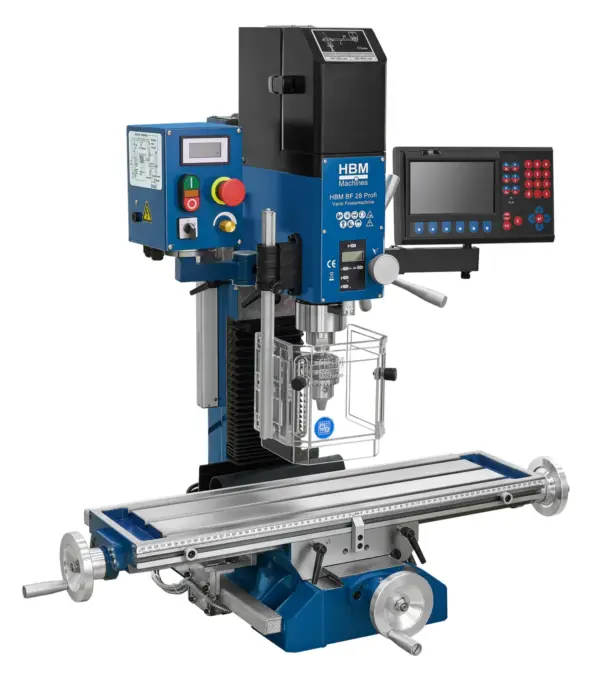 HBM Fräsmaschine BF 28 Vario DRO – Bild 3 HBM Fräsmaschine BF 28 Vario DRO – Bild 3