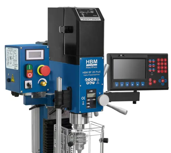 HBM Fräsmaschine BF 28 Vario DRO – Bild 4 HBM Fräsmaschine BF 28 Vario DRO – Bild 4