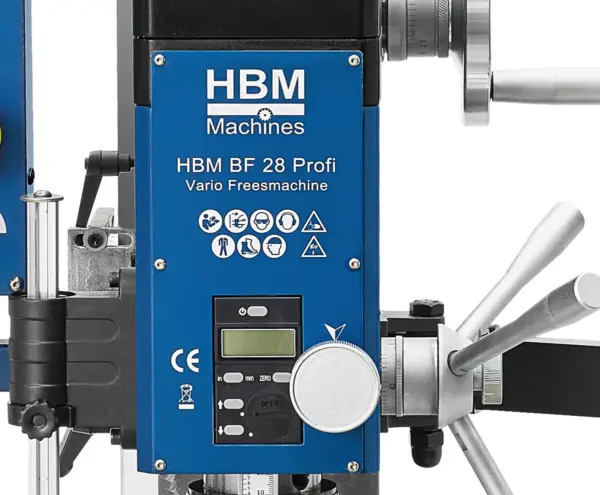 HBM Fräsmaschine BF 28 Vario DRO – Bild 7 HBM Fräsmaschine BF 28 Vario DRO – Bild 7