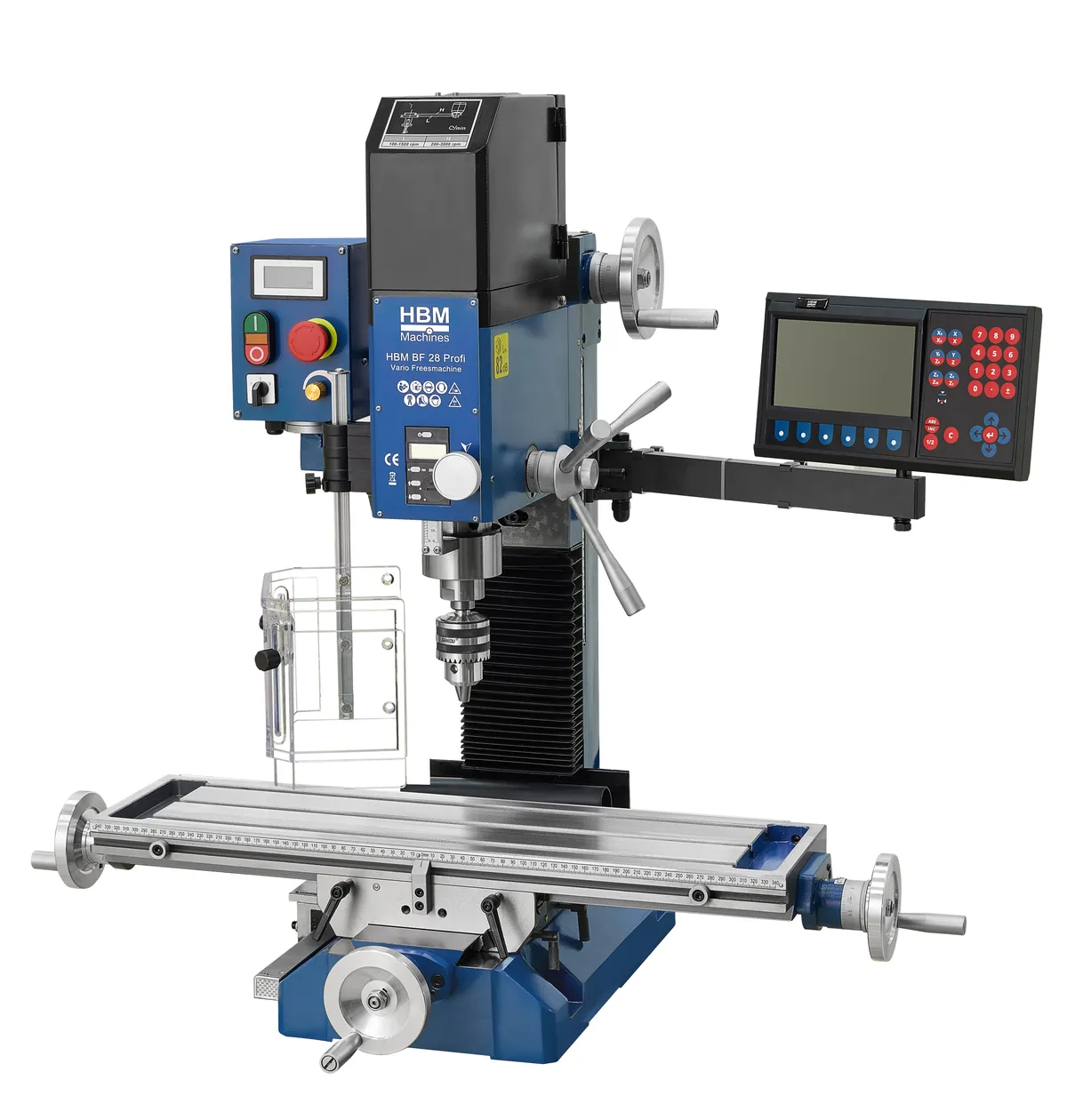 HBM Fräsmaschine BF 28 Vario DRO