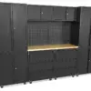 HBM Premium-Werkstattsystem, 11-teilig, mattschwarz – Bild 3